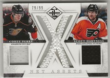 2012-13 Panini Limited Net Assets #NACPSH Corey Perry Scott Hartnell 79/99