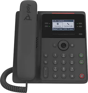 Poly Edge B30 IP Desk Phone PoE Open SIP 4 Key 16 Lines RJ9 3.5mm 2200-49825-025 - Picture 1 of 6