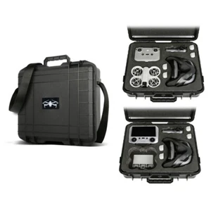 For DJI Neo Drone Goggles N3 Fly More Combo RC 2 / RC-N2 Hard Case Shoulder Bag - Picture 1 of 17
