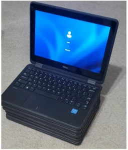 Lot Of 5 DELL Latitude 3189 Laptop Intel 4GB RAM 128GB SSD HDMI Touchscreen - Picture 1 of 10