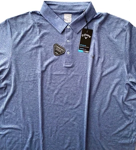Callaway Nwt Polo Shirt Opti-Dri Swing Tech Mountain Spring Heather Shirt XLT - Picture 1 of 4