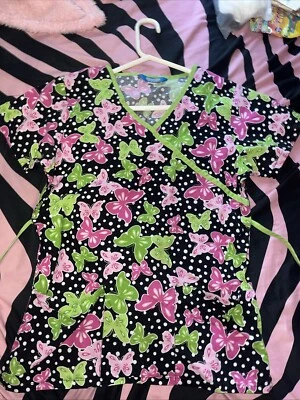 蝴蝶磨砂粉色和绿色 — 第 1/4 张图片