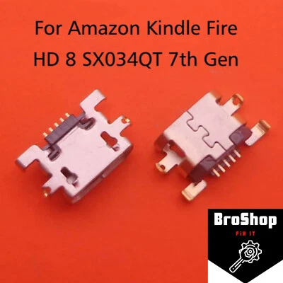 Amazon Kindle Fire HD 8 SX034QT 7th Gen Micro USB Buchse Ladebuchse Anschluss - Bild 1 von 2