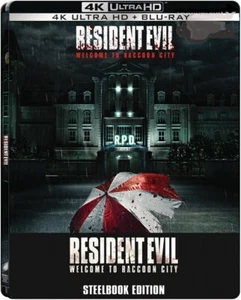Resident Evil: Welcome To Raccoon City (2021) 4K & Blu-ray Steelbook Special - Picture 1 of 2