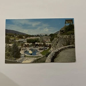 Cartolina Lava Hot Springs Idaho Piscine Minerali - Foto 1 di 2