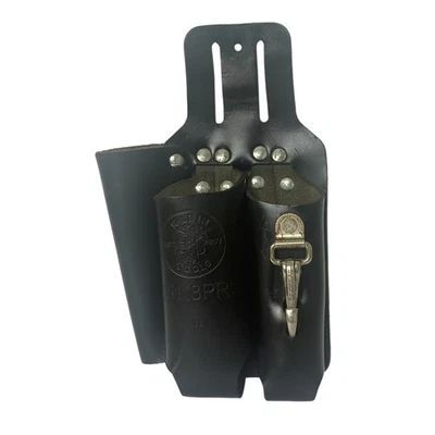 Klein Tools S5118PRS Black Leather Tool Pouch - Image 1 of 4