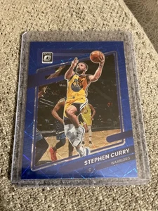 2021-22 Panini Donruss Optic - Stephen Curry #128 Blue Velocity Prizm - Picture 1 of 2