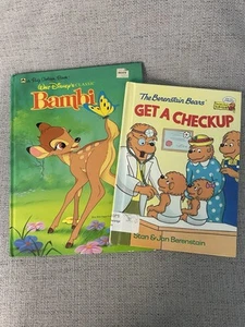 Berenstain Bears 1993 Hardcover Book Bambi 1984 Vintage - Picture 1 of 13