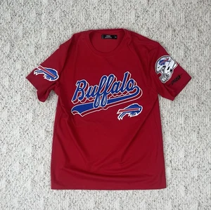 Gr. Medium Herren NFL Pro Standard Buffalo Bills Kurzarm Shirt rote Patches - Bild 1 von 9