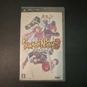 Summon Night 3  Sony PlayStation Portable PSP Japanese Import