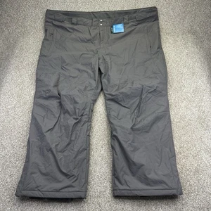 NEW Columbia Bugaboo IV Snow Pants Mens Size 6X R (60x31) Gray Omni Heat Tech - Picture 1 of 17