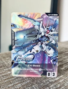 Gundam Card Game SD G Generation Eternal EX Base EXBP-009 P Aerial Holo Englisch - Bild 1 von 4