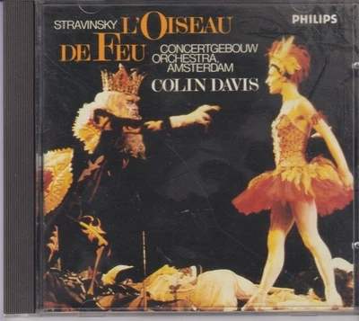 CONCERTGEBOUW ORCHESTER DAVIS - Stravinsky L`Oiseau De Feu - Philips CD 1983 - Bild 1 von 2