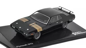 1/43 Altaya Fast & Furious PLYMOUTH GTX Dominic Toretto IXO cochesaescala - Imagen 1 de 3