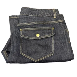 Jeans LRL Ralph Lauren donna 16 (39x31 REALE) blu denim lavaggio scuro tasca con patta - Foto 1 di 10
