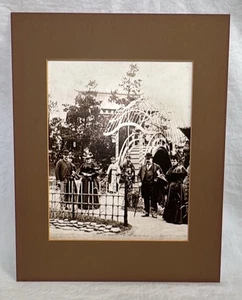 San Francisco Antique 1894 Midwinter Fair Japanese Village/Tea Garden Men/Ladies - Bild 1 von 19