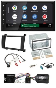 Kenwood DAB Bluetooth USB Lenkrad 2DIN Autoradio für Mercedes SLK R171 2004-2008 - Bild 1 von 13