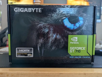 2GB RAM DDR3 SDRAM Video Graphics Cards GV-N710D3-2GL REV2.0 - Image 1 of 4