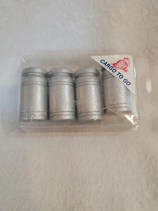 G SCALE BEER KEGS/BEER BARRELS 1/24 DIORAMA MODEL TRAIN CARGO PACKAGE OF 4 KEGS  - Picture 1 of 4