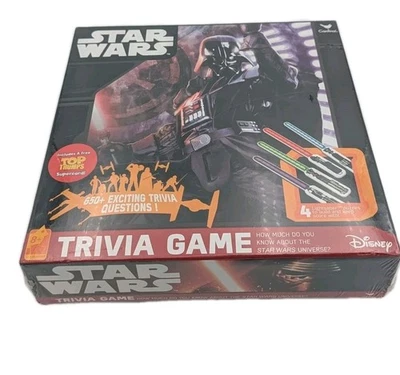 Star Wars Trivia Juego Precintado 650+ Preguntas Disney Sable de Luz Puzzle Edades 8+ Foto 1 de 4