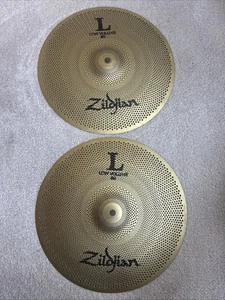 Zildjian 14" L80 Low Volume Hi-Hat Cymbals (or two Crashes) - Picture 1 of 18