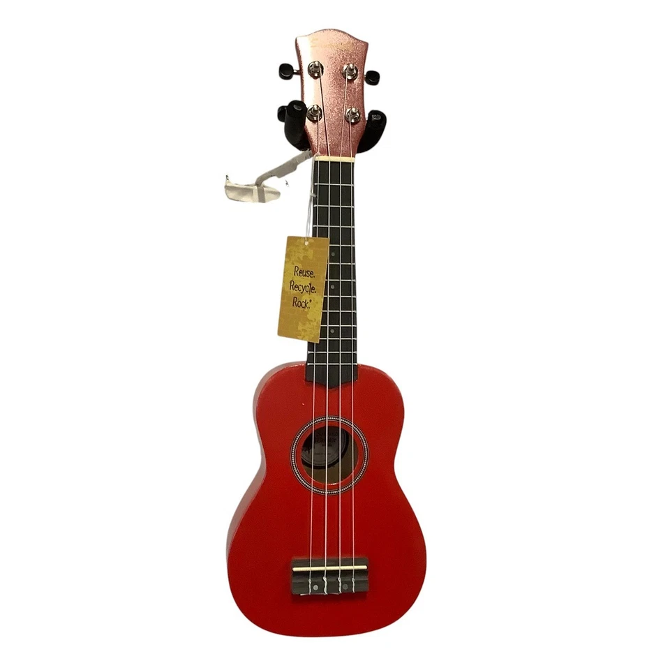 Savannah SU-105-RD Beginners Soprano Ukulele W/ Gig Bag, Red - Image 1 of 1