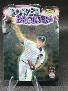 Kerry Wood 1998 Topps Power Brokers troquelado #PB20 Chicago Cubs B1-10 - Imagen 1 de 2