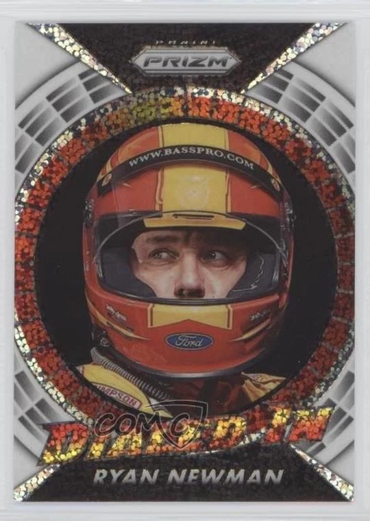 2020 Panini Prizm Dialed In White Sparkle Ryan Newman #DI2 - Image 1 of 2