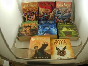 Harry Potter 8 Books Complete Series + Cursed Child J K Rowling Juvenile Fantasy - Bild 1 von 1