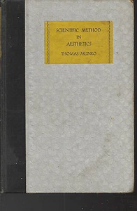 Scientific Method in Aesthetics by Thomas Munro HC published WW Norton 1928 - Picture 1 of 7