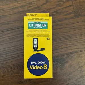 Luz de video Sony HVL-20DW 10W - 20W para cámara de video 8 - Imagen 1 de 11