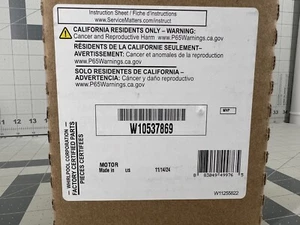 Motor desviador lavavajillas Whirlpool W10537869 ¡¡Nuevo!!! - Imagen 1 de 6