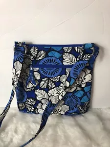 Borsa Vera Bradley trapuntata blu/nero/bianco - Foto 1 di 7