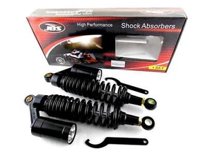 KTM PENTON 400 MX ENDURO 340mm JBS REAR AIR NITROGEN CELL SHOCK ABSORBERS BLK - Picture 1 of 4