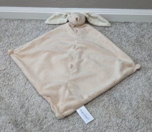 Angeldear Tan Bunny Rabbit Floppy Ears Security Plush Blanket Lovey - Picture 1 of 6