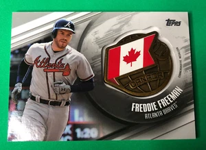 2020 Topps Global Game Medallions Freddie Freeman #GGM-FF - Bild 1 von 2