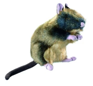 Hunter Wildlife Ratto Giocattolo per Cani M Peloso Scricchiolante Piccolo & - Foto 1 di 24