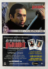 CHEAP PROMO CARD: THE COMPLETE HIGHLANDER TRADING CARDS (Rittenhouse 2003) #P1