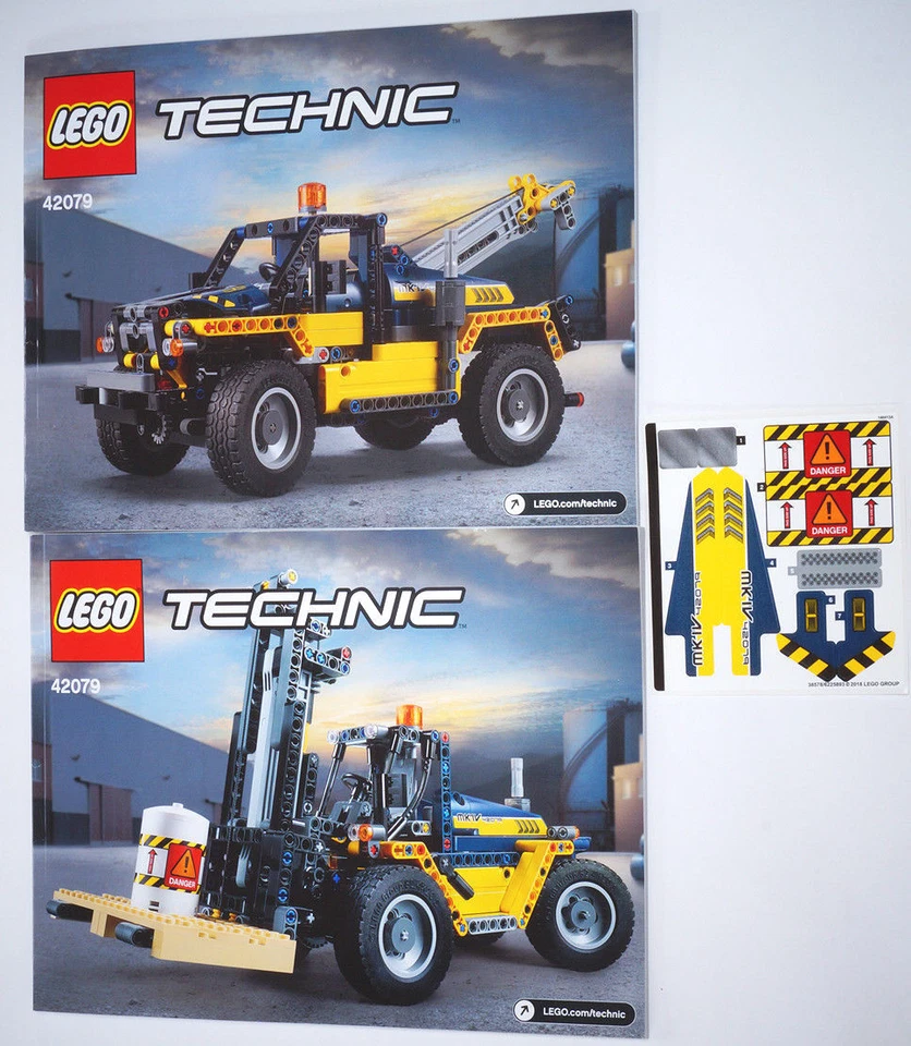 LEGO Technik -  Bauanleitung und Aufkleberbogen 42079 Gabelstapler NEUWARE - Bild 1 von 1