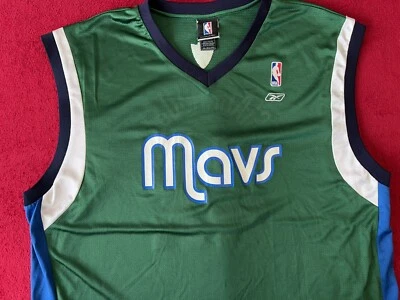 Футболка 2XL Reebok Dallas Mavericks Mavs No42 Jerry Stackhouse NBA - Изображение 1 из 4