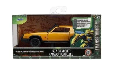 Jada 1:32 1977 Chevrolet Camaro Bumblebee Transformers Rise of the Beasts - Image 1 of 3