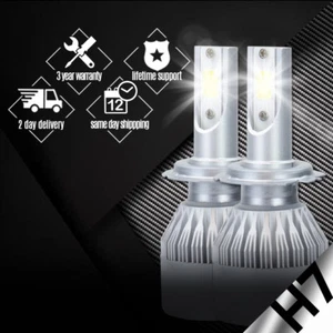 XENTEC LED HID Headlight Conversion kit H7 6000K for Hyundai XG350 2002-2005 - Picture 1 of 12