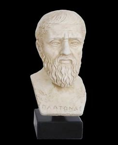 Plato the Philosopher bust - Western Philosophy Founder - Socrates Aristotle - Picture 1 of 7