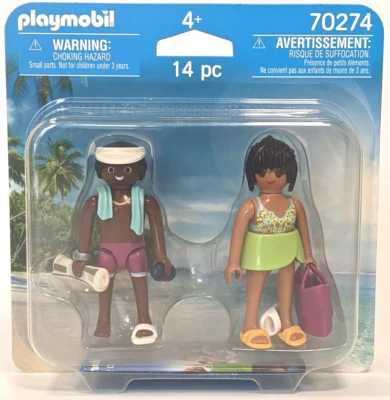 Playmobil Duopack Vacation Couple 14 pieces - 70274 - Free🇦🇺Delivery - Image 1 of 2