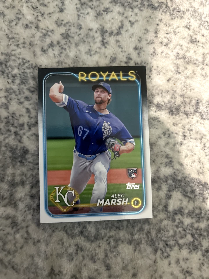 Topps Baseball 2024 Alec Marsh Kansas City Royals Pitcher - 1 Card - Image 1 of 1