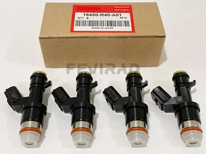 4x OEM Fuel Injectors for 2008 2009 2010 2011 2012 Honda Accord 2.4 I4 - Picture 1 of 6
