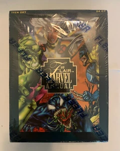 1995 FLAIR MARVEL ANNUAL TRADING CARD FACTORY SEALED BOX - NIB - Picture 1 of 8
