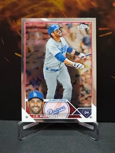 2023 Topps Chrome Baseball J.D. Martinez #98 Los Angeles Dodgers - Picture 1 of 2