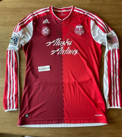 Adidas Portland Timbers 2011/12 Secondary Authentic Jersey Size XL Cover