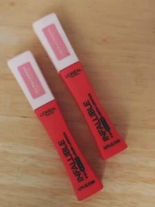 2 L'OREAL PARIS Infallible Pro-matte Liquid Lipstick 826 Mademoiselle Mango - Bild 1 von 7